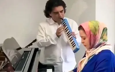 آواز احساسی؛ مهراوه شریفی نیا با لباس راحتی تو خونش گل سنگم رو مینوازه