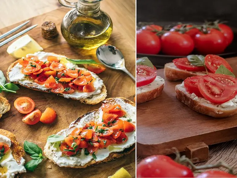 ساندویچ گوجه فرنگی با پروتئین بالا صبحانه ای مناسب برای کسانی که رژیم هستند