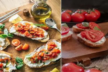 ساندویچ گوجه فرنگی با پروتئین بالا صبحانه ای مناسب برای کسانی که رژیم هستند