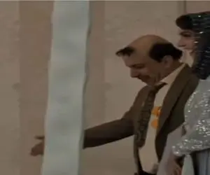 آواز شاد؛ رقص عباس جمشیدی فر با فرفریاش برای الیکا تو عروسی که گرفته دستش