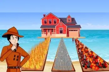 بازی فکری؛ اگه تیکه تیکه از وجودت هوش بگو کاراگاه کدوم راهه رو بره زنده میمونه