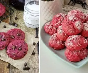 طرز تهیه کوکی لبو / خوشرنگ ترین شیرینی برای شب چله 1403