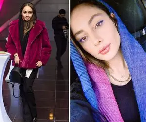 چهره ای از ترلان پروانه که دیگه رژگونه رو جوییده؛ خانوم انگشتر کیلویی میندازی!