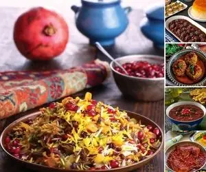 از الان تو این فکری که واسه شب یلدا چی درست کنی؟ اینجا یه عالمه غذای خوشمزه داریم