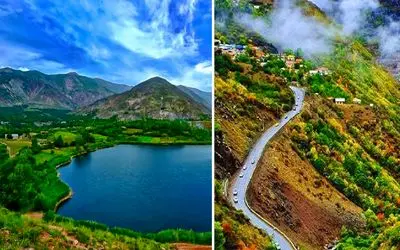 جذابترین آب و هوا در این روستای کرج؛ چالوس قدیمی شده، تعطیلات ریلکسیشن در این روستاها