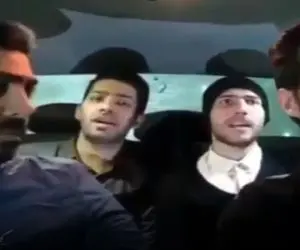 آواز جالب؛ اینا تو حالت عادی صداشون شبیه اگزوز خاوره ولی الان جوری خوندن رفیقشون قفله