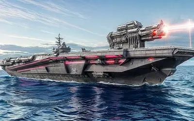 جنگ افزار معاند / ناو جنگنده و هواپیما بر ژاپن که کل ایالات متحده از آن می ترسد