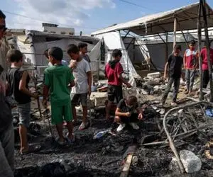  حمله موشکی اسرائیل به اسکان آوارگان در غزه 15 شهید داد