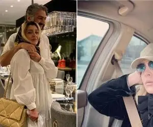 دکور کلاسیک خونه ی شیک ساره بیات وقتی میزو پر از خوشمزه جات کرد / سالنش قده 4تا مغازس