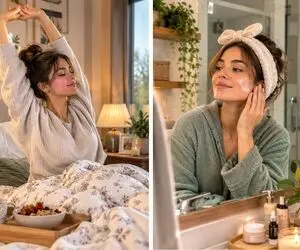 ایده آل ترین روتین صبحگاهی برای رسیدن به پوستی شفاف و روشن؛ زیبایی با برداشت چند قدم