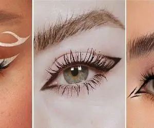 طرح های خط چشم خاص و متفاوت / خلاقیت در زیبایی مهمترین بخش آرایش صورت