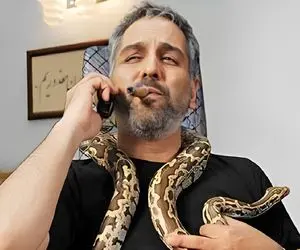 سکانس عجیب/آرمیتای مهران مدیری از دنیا میره/پایتون شده حیوون خونگیش