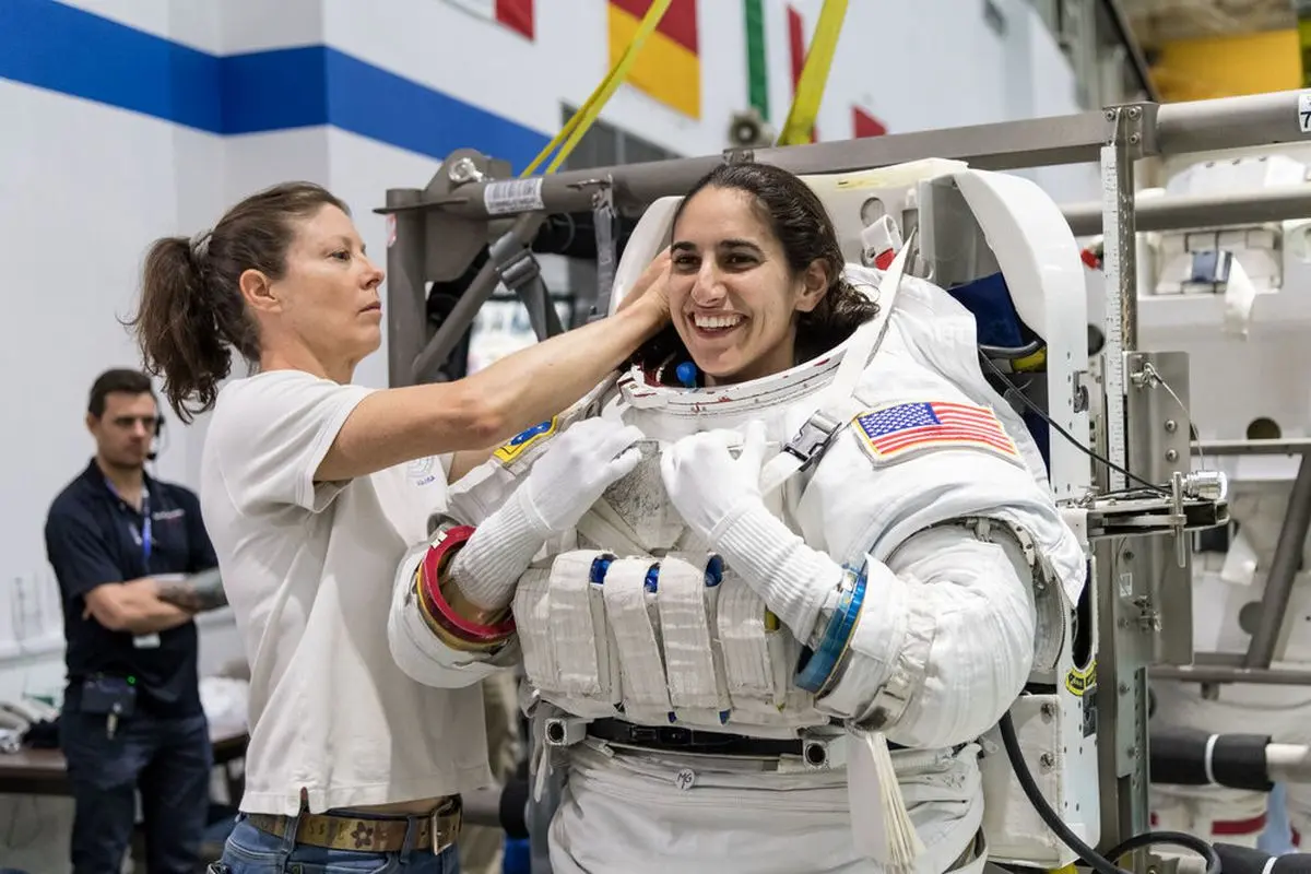 یاسمین مقبلی در ناسا