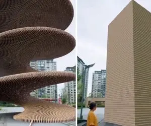 بازی بازی؛ ابر دومینو جهان که انگار یه ساختمون خراب میشه با دیدنش کفت میبره مگه داریم