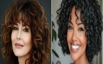 زیباترین مدل موهای فر با رنگ های ترندی؛ سیم تلفنی هات اینجوری ازت ملکه زیبایی میسازن