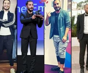 استایل نوید محمدزاده و فرشته حسینی؛ هرچی بد لباس تر با کلاس تر!