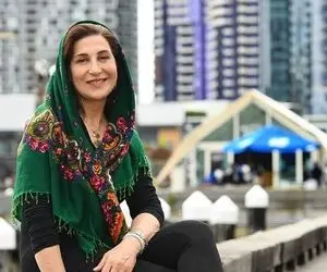 عکس یادگاری فاطمه معتمد آریا با علی کریمی