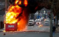 اعتراضات عمومی در ایرلند شمالی منجر به وقایع خشونت آمیزشد 