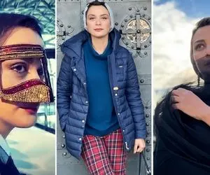 "مارال خانم" یه فشن رفت فاز مدل گرفتَتش؛ فرجاد از شلوار لُنگی رسید به توربان!