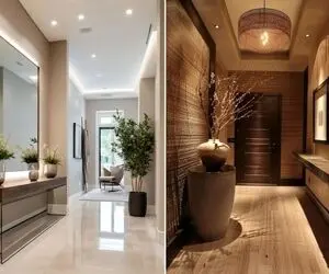 اجزای دکوراسیون ورودی خانه های 20 تا 200 متری؛ وسایل کاربردی و تزیینی که باید باشن