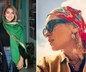 وقتی "مونا کرمی" با تیپ نحیفش قُلچماق بودنو به رخ کشید؛ پوشش مت گالایی اونم تو ایران!