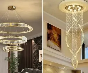 مد روزترین لوسترهای مناسب پذیرایی / شکوه و زیبایی با طرح های ترند 2025