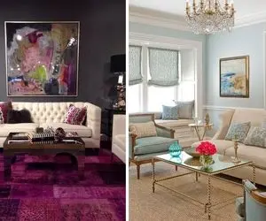 با مبل کرم این رنگِ همه کاره خونتو خوشگل بچین؛ حالا فرش چه رنگی؟ زِکی بیا داخل تا بگم