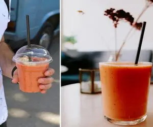 طرز تهیه اسموتی زردآلو و توت فرنگی؛ نوشیدنی ای خوشمزه برای روزهای گرم تابستان