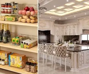 از شلوغی کابینت ها کلافه و عصبی شدی؟ / بانو با این ترفندا آشپزخونه رو بهشت خودت میکنی