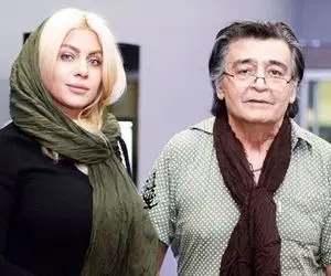 رضا رویگری و همسرش با 43 سال اختلاف سنی! + عکس