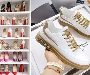 هزار مدل کفش و کتونی داری شلوغیش کلافت کرده؟ شصتا ترفند واسه چیدمان خفن یادت میدم