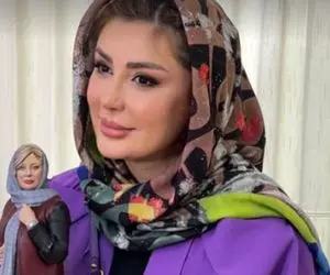 (عکس) هدیه خاصی که نیوشا ضیغمی گرفت؛ مجسمه ای از خودش!