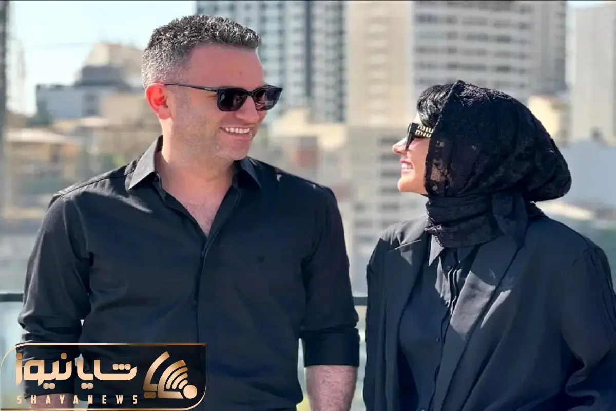 آواز شاد؛ هوتن شکیبا برا خانومش دنیا دیگه مثه تو نداره خوند چه اداهایی میاد حرفه ایه