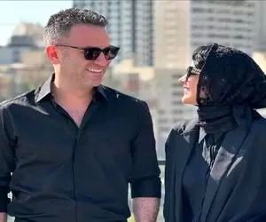 آواز شاد؛ هوتن شکیبا برا خانومش دنیا دیگه مثه تو نداره خوند چه اداهایی میاد حرفه ایه