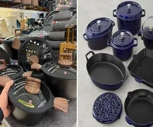 انواع قابلمه های مدرن برای جهیزیه عروس؛ اینا انقد جذابن آدم میگه بچینه تو پذیرایی!