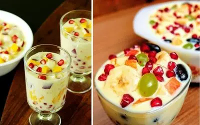 طرز تهیه کاسترد میوه ای / یه دسر تابستونی که طعم و مزه بی نظیری داره