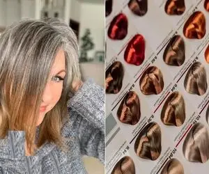 بهترین رنگ مو برا پوشوندن موهای سفید / دیگه با هر حموم رفتن نگران کم رنگ شدن رنگت نشو