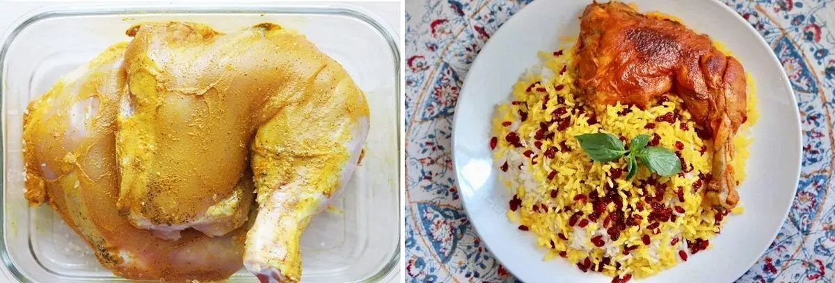طرز تهیه زرشک پلو با مرغ مجلسی