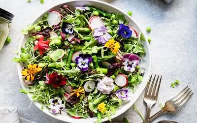 چیستان فکری؛  اون چیه که هم نام سالاد است هم نام گل؟