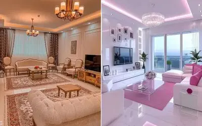 انواع طراحی داخلی مینیمال خانه های کوچک و بزرگ؛ بازار شام از مد افتاده دکور ساده مده