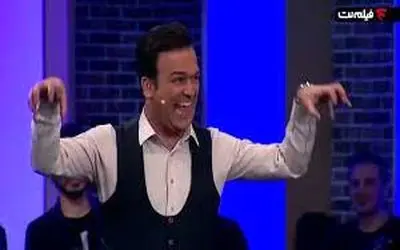 سکانس شاد/سر زبون دارم رو این مردجوری صدای خشی خشی اجرا کرد که حامدمرده از خنده