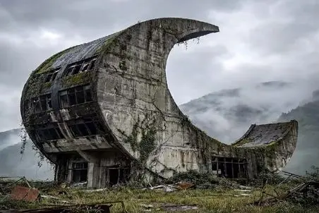 معماری خلاقانه؛ خونه از هلال ماه فقط اسمشو داشت تعمیرش کردن با نورافشانی خود ماه شد