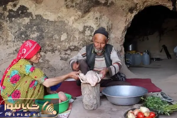 آشپزی در غار