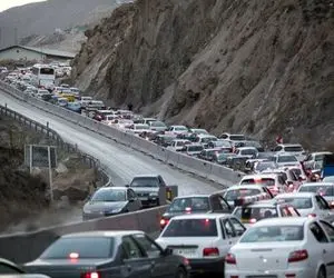 ترافیک سنگین در آزادراه تهران – شمال