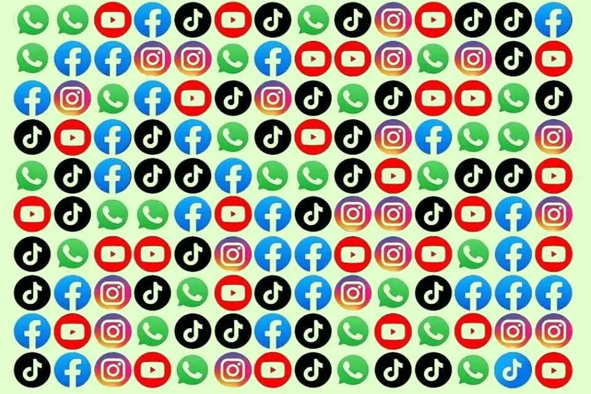 تست-بینایی-یافتن-لوگوی-برنامه-اشتباه