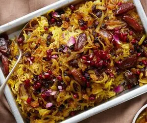 آموزش آشپزی؛ یه عدس پلوی خوشمزه با همه نکات راجع به خیس کردن و پخت عدس و ادویه هاش