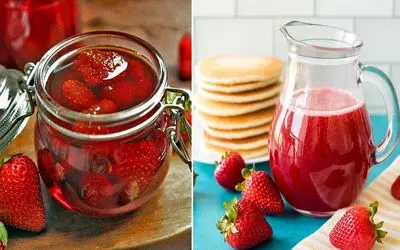 طرز تهیه مربا و شربت توت فرنگی / همراه با تمام فوت و فن های شکرک و کپک نزدن