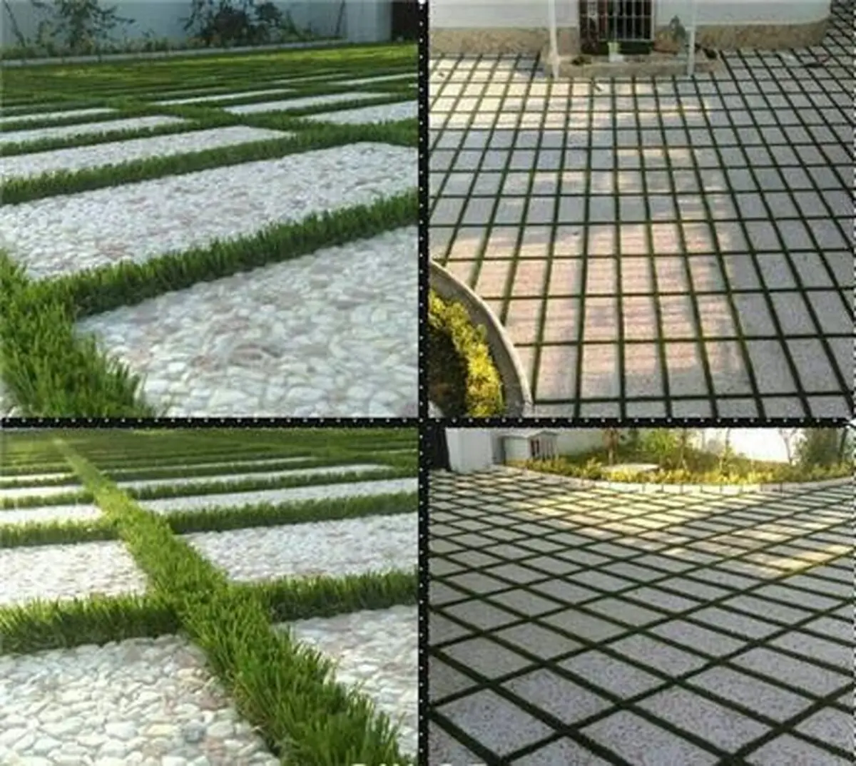 موزاییک شیک حیاط