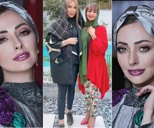 زاویه سازی زیادی "نفیسه روشن" که میخواد بپاشه بیرون؛ خانوم شده سردسته بیوتی بلاگرااا!