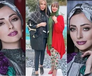 زاویه سازی زیادی "نفیسه روشن" که میخواد بپاشه بیرون؛ خانوم شده سردسته بیوتی بلاگرااا!